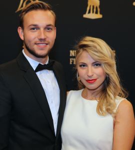 30-09-2016 SHOWBIZZ; GOUDEN KALVEREN GALA 2016. Beste actrice HANNAH HOEKSTRA  voor haar rol in de film DE HELLEWEG. Tot beste acteur werd gekozen ISSAKA SAWADOGO voor de film THE PARADISE SUITE.
Fote : Albert den Iseger