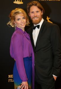 30-09-2016 SHOWBIZZ; GOUDEN KALVEREN GALA 2016. Beste actrice HANNAH HOEKSTRA  voor haar rol in de film DE HELLEWEG. Tot beste acteur werd gekozen ISSAKA SAWADOGO voor de film THE PARADISE SUITE.
Fote : Albert den Iseger