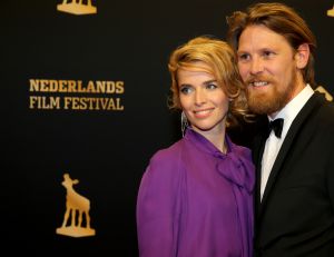 30-09-2016 SHOWBIZZ; GOUDEN KALVEREN GALA 2016. Beste actrice HANNAH HOEKSTRA  voor haar rol in de film DE HELLEWEG. Tot beste acteur werd gekozen ISSAKA SAWADOGO voor de film THE PARADISE SUITE.
Fote : Albert den Iseger