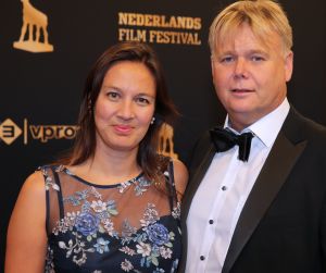 30-09-2016 SHOWBIZZ; GOUDEN KALVEREN GALA 2016. Beste actrice HANNAH HOEKSTRA  voor haar rol in de film DE HELLEWEG. Tot beste acteur werd gekozen ISSAKA SAWADOGO voor de film THE PARADISE SUITE.
Fote : Albert den Iseger