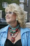 10-09-2005 SHOWBIZZ; MODESHOW VAN SHEILA DE VRIES IN CHRISTIE\'S TE AMSTERDAM.
FOTO; Albert den Iseger.