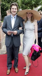 27-08-2005 ACTUEEL; HUWELIJK VAN PRINS PIETER-CHRISTIAAN EN ANITA VAN EIJK TE NOORDWIJK.Bijna de gehele koninglijke familie,vrienden en familie waren getuigen van een prachtig huwelijk in de Grote St.Jeroenskerk te Noordwijk. 
foto:Albert den Iseger.