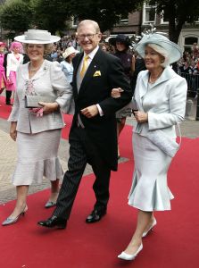 27-08-2005 ACTUEEL; HUWELIJK VAN PRINS PIETER-CHRISTIAAN EN ANITA VAN EIJK TE NOORDWIJK.Bijna de gehele koninglijke familie,vrienden en familie waren getuigen van een prachtig huwelijk in de Grote St.Jeroenskerk te Noordwijk. 
foto:Albert den Iseger.