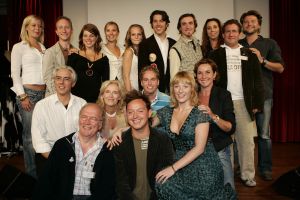 22-09-2005 SHOWBIZZ; EFTELING PRESENTEERD CAST MUSICAL Ti Ta TOVANAAR. Harry Slinger, Erik Breij,Manon Novak,Anne Mieke Ruyten, Rop Verheijen en Jette van der Meij staan straks garant voor een heerlijke nieuwe musical namelijk Ti Ta Tovenaar. Vanaf 17 November is het exclusief in het Efteling theater te zien.
foto Albert den Iseger.