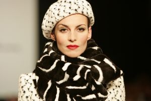 12-09-2005 SHOWBIZZ: MODESHOW VAN FRANS MOLENAAR IN DE FASHION FACTORY TE AMSTERDAM.
FOTO: Albert den iseger.