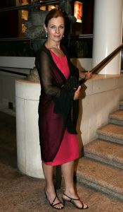 10-09-2005 SHOWBIZZ; MODESHOW VAN MART VISSER IN HET HILTON HOTEL TE AMSTERDAM.
FOTO: Albert den Iseger.