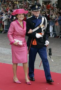 27-08-2005 ACTUEEL; HUWELIJK VAN PRINS PIETER-CHRISTIAAN EN ANITA VAN EIJK TE NOORDWIJK.Bijna de gehele koninglijke familie,vrienden en familie waren getuigen van een prachtig huwelijk in de Grote St.Jeroenskerk te Noordwijk. 
foto:Albert den Iseger.