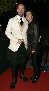 12-09-2005 SHOWBIZZ: MODESHOW VAN FRANS MOLENAAR IN DE FASHION FACTORY TE AMSTERDAM.
FOTO: Albert den iseger.