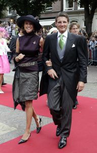 27-08-2005 ACTUEEL; HUWELIJK VAN PRINS PIETER-CHRISTIAAN EN ANITA VAN EIJK TE NOORDWIJK.Bijna de gehele koninglijke familie,vrienden en familie waren getuigen van een prachtig huwelijk in de Grote St.Jeroenskerk te Noordwijk. 
foto:Albert den Iseger.