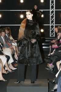 10-09-2005 SHOWBIZZ; MODESHOW VAN MART VISSER IN HET HILTON HOTEL TE AMSTERDAM.
FOTO: Albert den Iseger.