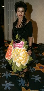 10-09-2005 SHOWBIZZ; MODESHOW VAN MART VISSER IN HET HILTON HOTEL TE AMSTERDAM.
FOTO: Albert den Iseger.