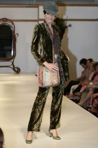 10-09-2005 SHOWBIZZ; MODESHOW VAN SHEILA DE VRIES IN CHRISTIE\'S TE AMSTERDAM.
FOTO; Albert den Iseger.