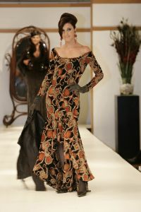 10-09-2005 SHOWBIZZ; MODESHOW VAN SHEILA DE VRIES IN CHRISTIE\'S TE AMSTERDAM.
FOTO; Albert den Iseger.