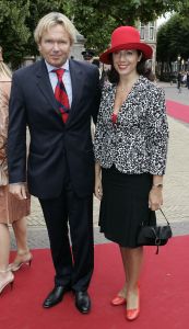 27-08-2005 ACTUEEL; HUWELIJK VAN PRINS PIETER-CHRISTIAAN EN ANITA VAN EIJK TE NOORDWIJK.Bijna de gehele koninglijke familie,vrienden en familie waren getuigen van een prachtig huwelijk in de Grote St.Jeroenskerk te Noordwijk. 
foto:Albert den Iseger.