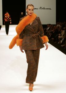 12-09-2005 SHOWBIZZ: MODESHOW VAN FRANS MOLENAAR IN DE FASHION FACTORY TE AMSTERDAM.
FOTO: Albert den iseger.