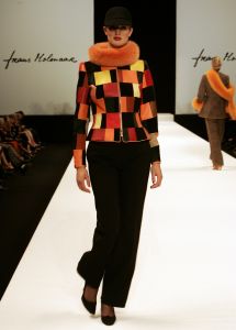 12-09-2005 SHOWBIZZ: MODESHOW VAN FRANS MOLENAAR IN DE FASHION FACTORY TE AMSTERDAM.
FOTO: Albert den iseger.
