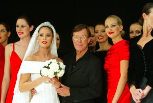 12-09-2005 SHOWBIZZ: MODESHOW VAN FRANS MOLENAAR IN DE FASHION FACTORY TE AMSTERDAM.
FOTO: Albert den iseger.