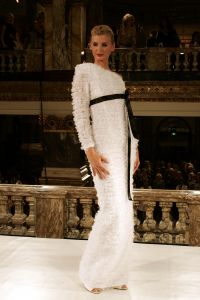 06-09-2006 SHOWBIZZ; MONIQUE COLLIGNON SHOWDE COLLECTION FALL-WINTER 2006-2007. In de prachtige lokatie het Tropen museum te Amsterdam showde Monique met haar team een prachtige collectie winter mode 206-2007.
foto: Albert den Iseger.