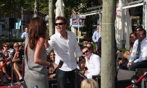 16-09-2008 SHOWBIZZ; MODESHOW VOOR HET GOEDE DOEL IS SUCCES VOOR CF STICHTING. Vele bekenden liepen belangen loos mee met deze modeshow voor de stichting CF voor bestrijding van de Thaislijmziekte. Op de catwalk liepen oa. Marijke van Helwegen-Emile Ratelband-Robert Schoemacher-Nada van Nie-Mariska Hulscher-John Williams-Miljuschka van Witzenhausen en Magic Mara Kazan. Het werd gepresenteerd door de ex van vele mooie mannen Rosalie van Bremen die ook hier weer tijdens de veiling een date maakte met Michel. Het geheel werd perfect georganiseerd door Claudia Schoemacher en Irene van I.K.boutique uit Amsterdam. er werd in totaal 10.000 euries opgehaald voor het meer dan goede doel. 
foto: Albert den Iseger.