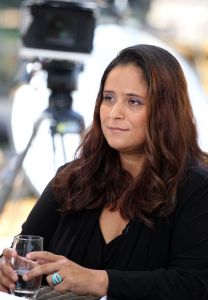 22-09-2011 SHOWBIZZ; CONSTANZA BREUKHOVEN VLUCHT UIT DE GOUDEN KOOI. Het 206 pagina-s schokkende boek is nu uit. Constanza heet per vandaag weer AMANDA MORALES  en weet heel goed wat zij wil. Constanza de pleegdochter van Connie en Hans van Breukhoven heeft op haar 36ste haar biografie geschreven. In de biografie worden alle geheimen prijsgegeven die zich binnen de muren van de Gouden Kooi plaats vonden. Amanda Morales wil met de opbrengst van dit boek haar zusje gaan zoeken die zich waarschijnlijk in de USA bevind .Lees deze biografie die U een ander beeld zal geven van de glamour familie uit Wassenaar.
foto: Albert den Iseger.