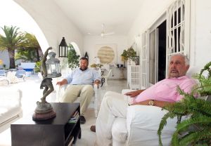 28-09-2012 SHOWBIZZ: DICK HOLHAUS IN MARROKAANSE VILLA IN TORREMOLINOS. Hij heeft de villa al heel veel jaren en woont er met zijn partner Jean Paul. Een van Nederlands grootste ontwerpers ooit.Barbara en ik reisde naar Spanje en ontmoette de meester zelf in zijn vertrouwde Marrokaanse omgeving.Deze week de foto-s en het verhaal in weekblad PRIVE.
foto: Albert den Iseger