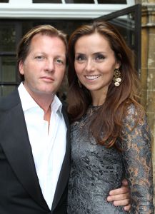 06-09-2012 SHOWBIZZ; HUWELIJK VAN SUZE MENS EN EMIEL DE SEVREN JACQUET. Het was een grote blije familie  in het prachtige St. Gerlachuskerkje te Limburg. Er is geen rancune zo glunderde HARRY MENS. Zijn oudste dochter trouwde met headhunter Emiel. De hele familie was aanwezig, ook zijn kinderen van MONA Nour en SARAH waren aanwezig evenals hun moeder MONA.
foto: Albert den Iseger