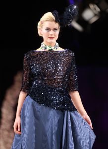 09-09-2013 SHOWBIZZ; MODESHOW RONALD KOLK WEER EEN SPECTACLE.
foto: Albert den Iseger