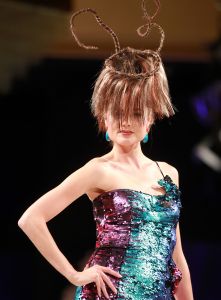09-09-2013 SHOWBIZZ; MODESHOW RONALD KOLK WEER EEN SPECTACLE.
foto: Albert den Iseger