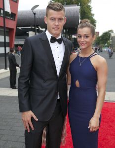 02-09-2014 SPORT: GALA VOETBALLER VAN HET JAAR IN STUDIO 21 TE HILVERSUM. Voetballer van het jaar werd Daley Blind.
foto: Albert den Iseger