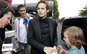 02-09-2014 SPORT: GALA VOETBALLER VAN HET JAAR IN STUDIO 21 TE HILVERSUM. Voetballer van het jaar werd Daley Blind. foto: Albert den Iseger