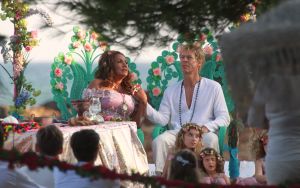 27-09-2014 SHOWBIZZ; ZONNIG HUWELIJK VOOR PATTY EN ANTOINE OP IBIZA. foto: Albert den Iseger