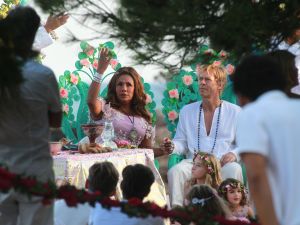 27-09-2014 SHOWBIZZ; ZONNIG HUWELIJK VOOR PATTY EN ANTOINE OP IBIZA. foto: Albert den Iseger