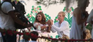 27-09-2014 SHOWBIZZ; ZONNIG HUWELIJK VOOR PATTY EN ANTOINE OP IBIZA. foto: Albert den Iseger