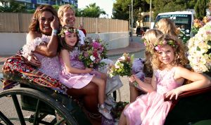 27-09-2014 SHOWBIZZ; ZONNIG HUWELIJK VOOR PATTY EN ANTOINE OP IBIZA. foto: Albert den Iseger