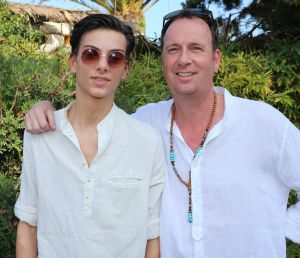27-09-2014 SHOWBIZZ; ZONNIG HUWELIJK VOOR PATTY EN ANTOINE OP IBIZA. foto: Albert den Iseger