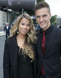 02-09-2014 SPORT: GALA VOETBALLER VAN HET JAAR IN STUDIO 21 TE HILVERSUM. Voetballer van het jaar werd Daley Blind.
foto: Albert den Iseger