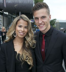 02-09-2014 SPORT: GALA VOETBALLER VAN HET JAAR IN STUDIO 21 TE HILVERSUM. Voetballer van het jaar werd Daley Blind.
foto: Albert den Iseger