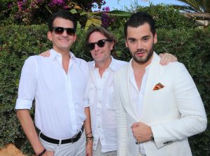 27-09-2014 SHOWBIZZ; ZONNIG HUWELIJK VOOR PATTY EN ANTOINE OP IBIZA. foto: Albert den Iseger