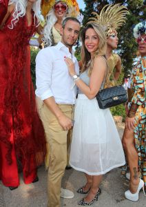 27-09-2014 SHOWBIZZ; ZONNIG HUWELIJK VOOR PATTY EN ANTOINE OP IBIZA. foto: Albert den Iseger