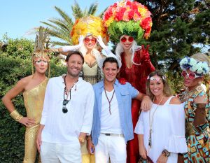 27-09-2014 SHOWBIZZ; ZONNIG HUWELIJK VOOR PATTY EN ANTOINE OP IBIZA. foto: Albert den Iseger