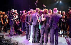 27-09-2015 SHOWBIZZ; PREMIERE VAN BODY GUARD WAS GROOT SUCCES.
foto: Albert den Iseger