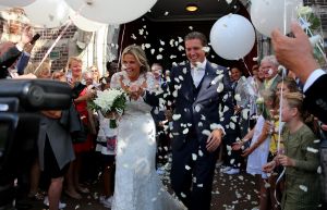 21-09-2016 SHOWBIZZ; HUWELIJK VAN PIETER VAN DEN HOOGENBAND MET MARIE-JOSE CROOIJMANS.
foto: Albert den Iseger
