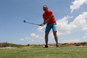 01-09-2016 SPORT; ARUBA PRO-AM GOLF TOURNAMENT 2016. In samenwerking met TIERRA DEL SOL te Aruba organiseerde ARUBA TOURIST AUTHORITY het Aruba Pro Am Golf Toernooi. Enkele BN ers deden hier ook aan mee. Nederland viel echter niet in de prijzen.Ook werd de HANDICART gepresenteerd door Mark en Frans Tempelman.
Hierover later een aparte fotoreportage. 
foto: Albert den Iseger