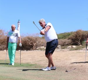 01-09-2016 SPORT; ARUBA PRO-AM GOLF TOURNAMENT 2016. In samenwerking met TIERRA DEL SOL te Aruba organiseerde ARUBA TOURIST AUTHORITY het Aruba Pro Am Golf Toernooi. Enkele BN ers deden hier ook aan mee. Nederland viel echter niet in de prijzen.Ook werd de HANDICART gepresenteerd door Mark en Frans Tempelman.
Hierover later een aparte fotoreportage. 
foto: Albert den Iseger